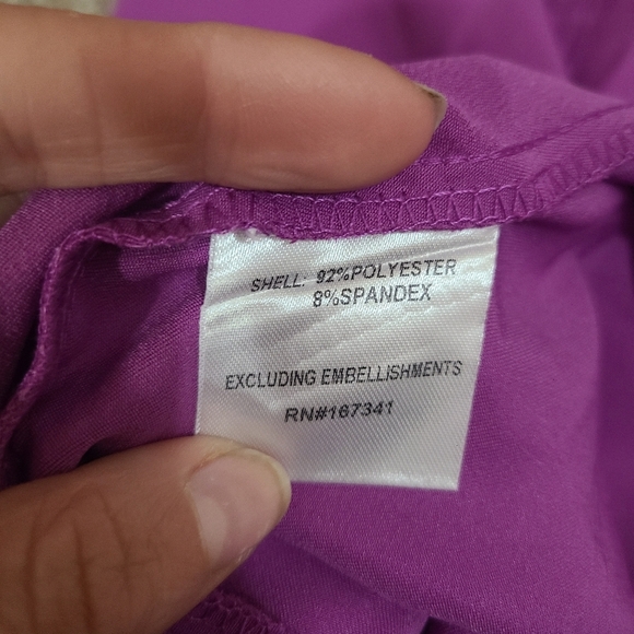 Hello Molly Strapless Basque Waist Corset Ruched Satin Asymmetrical Slit Dress - Picture 8 of 8